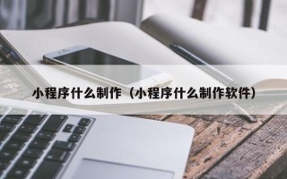 林州小程序什么制作（小程序什么制作软件）